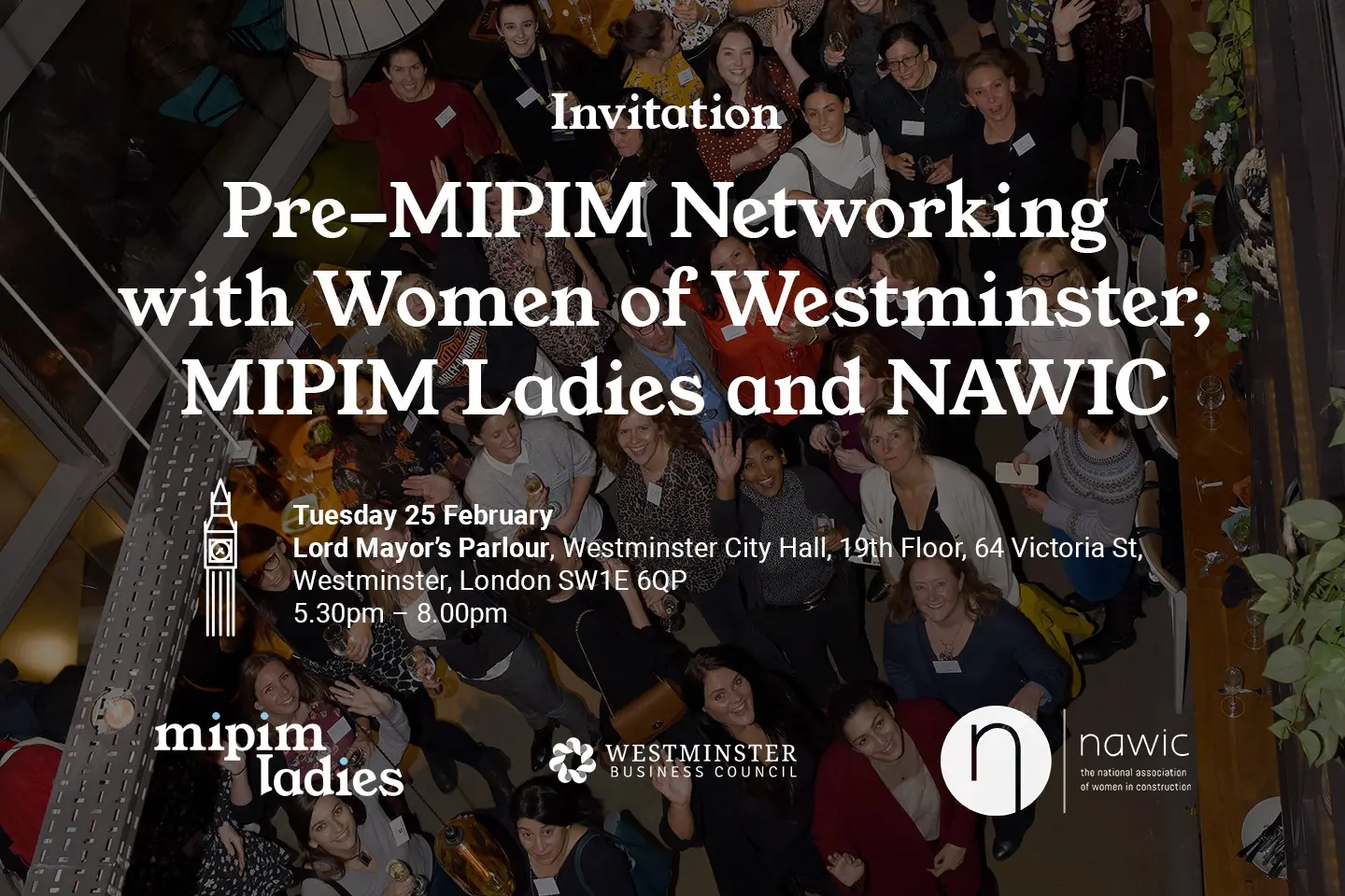Hamlins sponsor Pre-MIPIM Networking with Women of Westminster, MIPIM Ladies and NAWIC