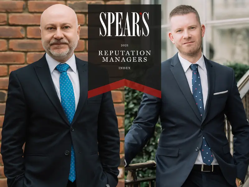 Hamlins’ Partners recommended by the Spear’s 500 2021 index